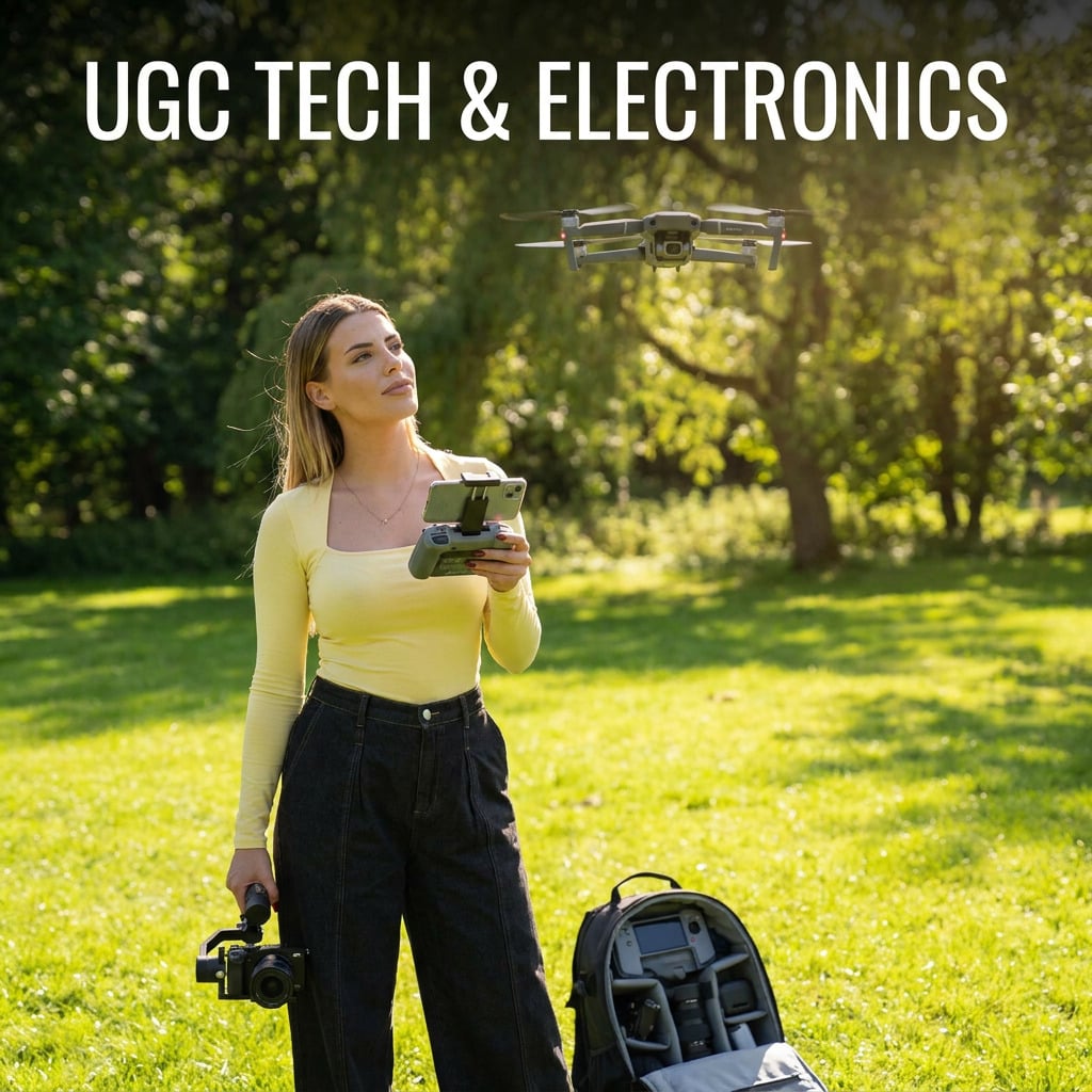 Tech & Electronics UGC Premium package by Velena Lifestyle