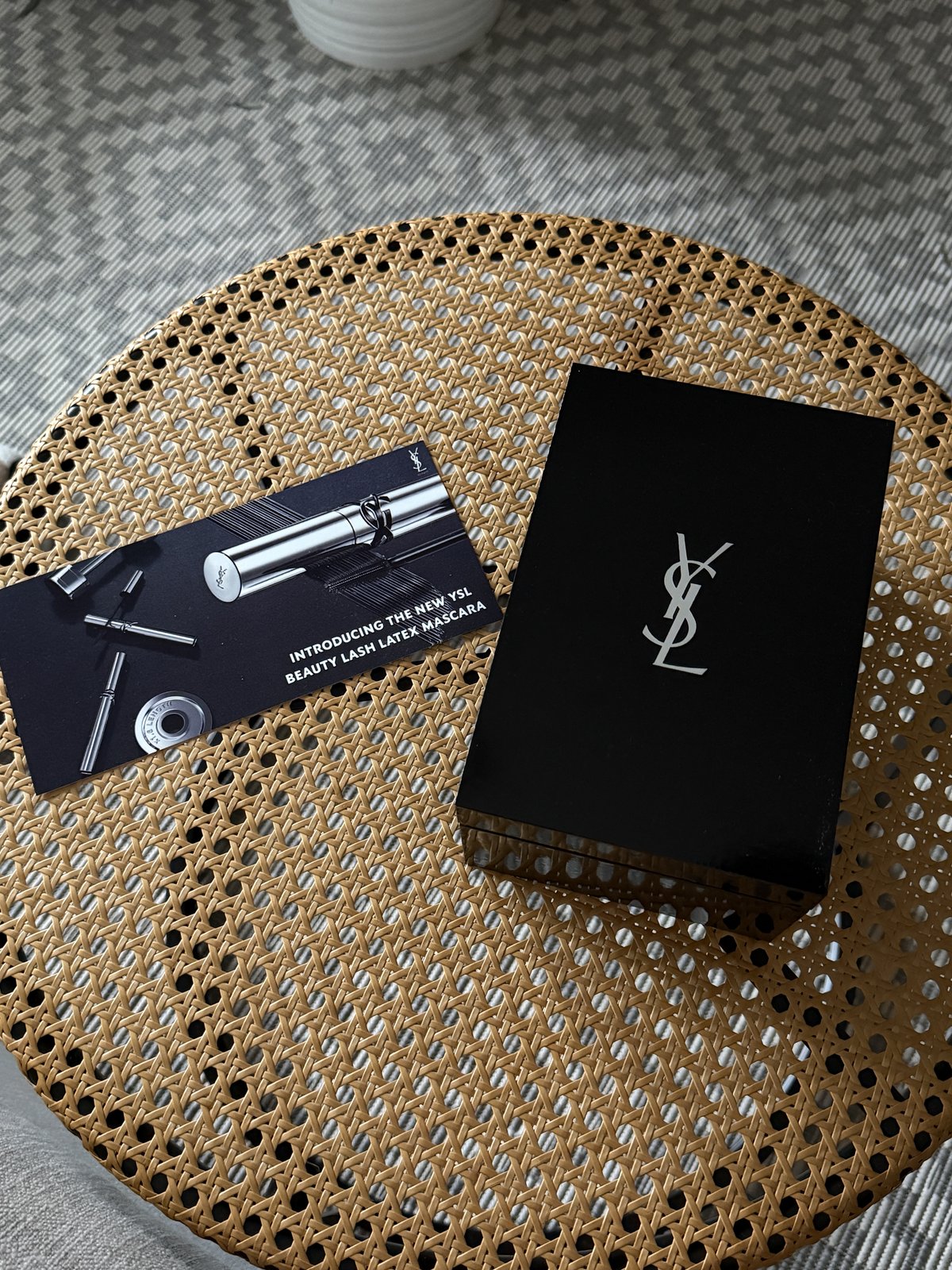 YSL Beauty Lash Latex mascara PR box