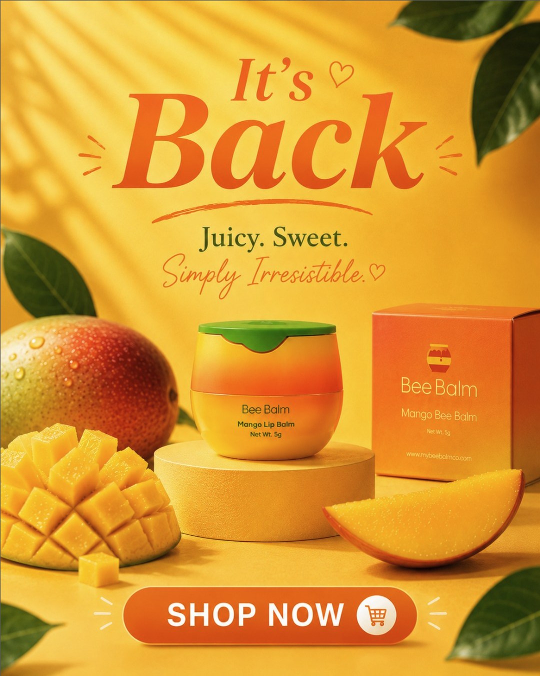 Mango, it is back, ad creative by Velena Lifestyle