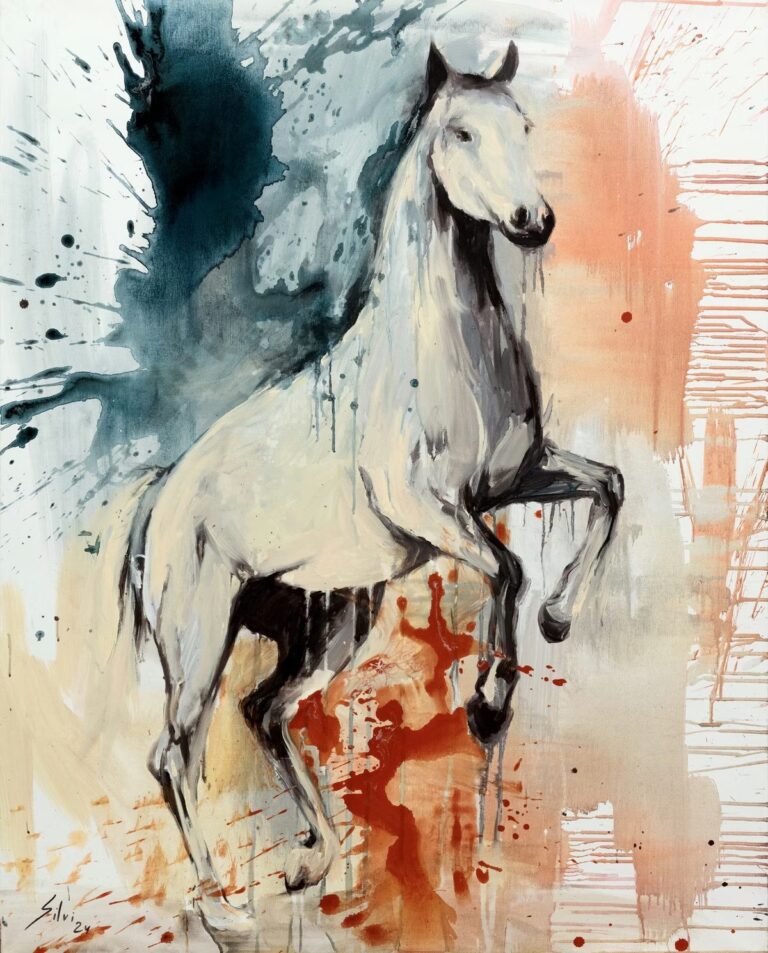 Free Will, a painting by Silvi from the Wild series